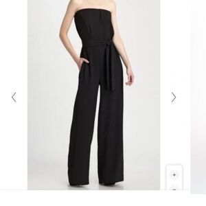 Vince sleeveless wide leg jumpsuit